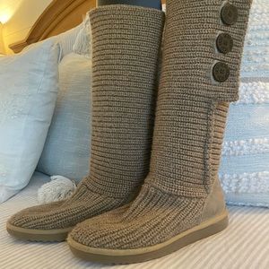 Vintage Sweater Ugg Boots from 2007.